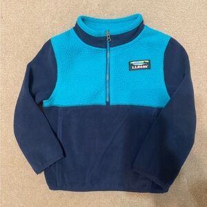 L.L. Bean Teal Fleece Jacket